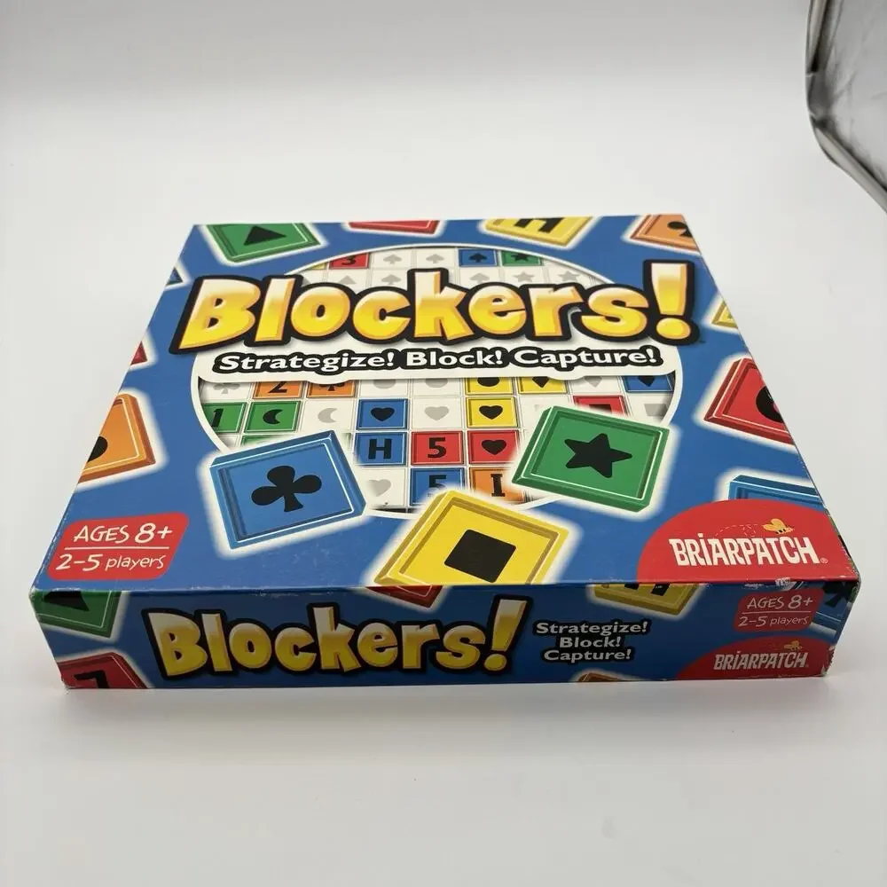 BLOCKERS Board Game by Briarpatch 2010. Complete. Very Good Condition.